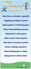 Family Fun Incentive Cards