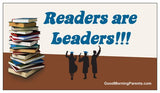 Readers are Leaders Magnet